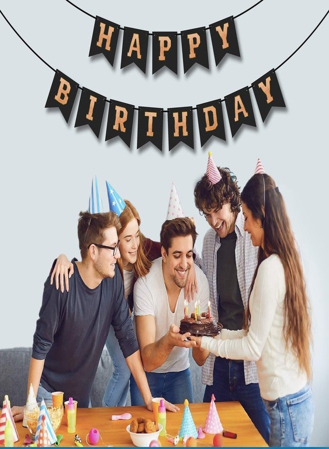 Arnavira Happy Birthday Banner/Bunting with Holographic 3d Effect For Kids, Boys, Girls, Wife, Husband Birthday Celebration Party (Pink) - Image 5